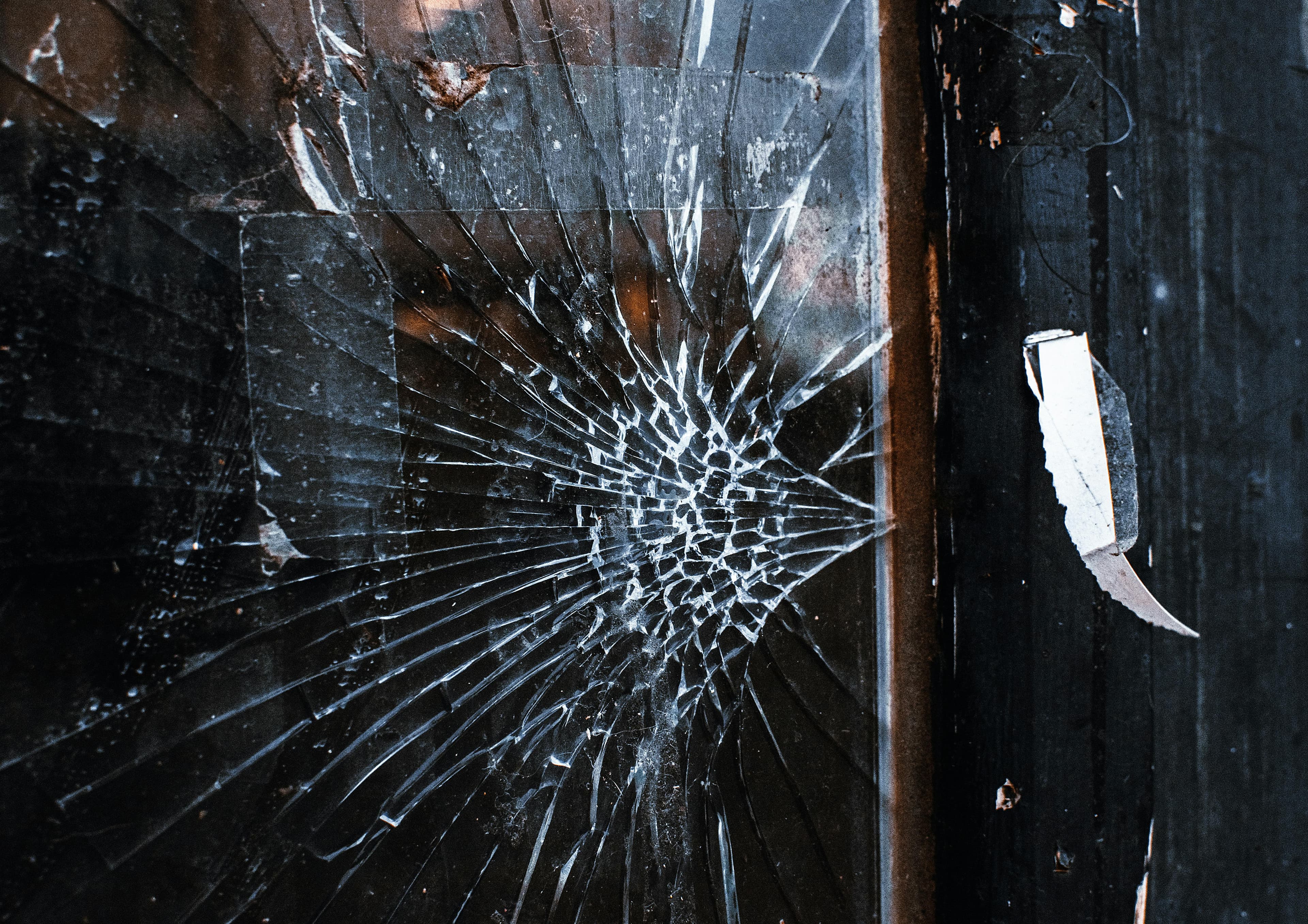 broken window