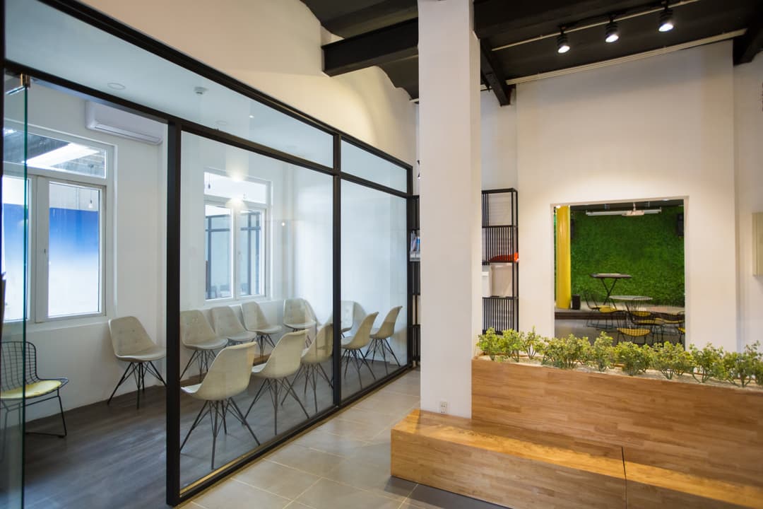kontors glas